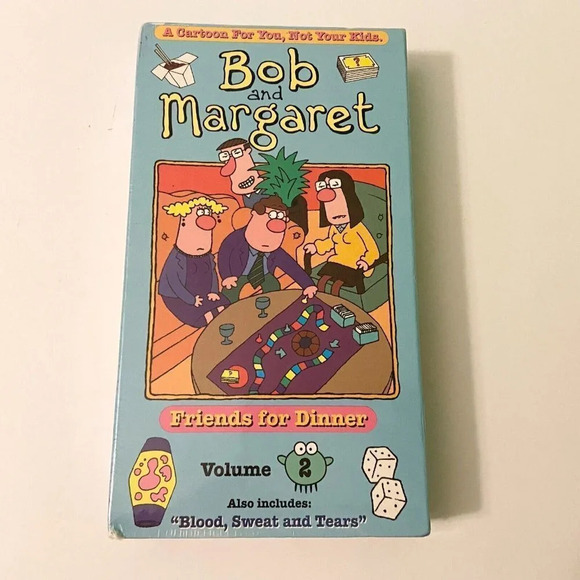 Bob And Margaret VHS Friends For Dinner  Volume 2 Video Tape Sealed - Picture 10 of 10